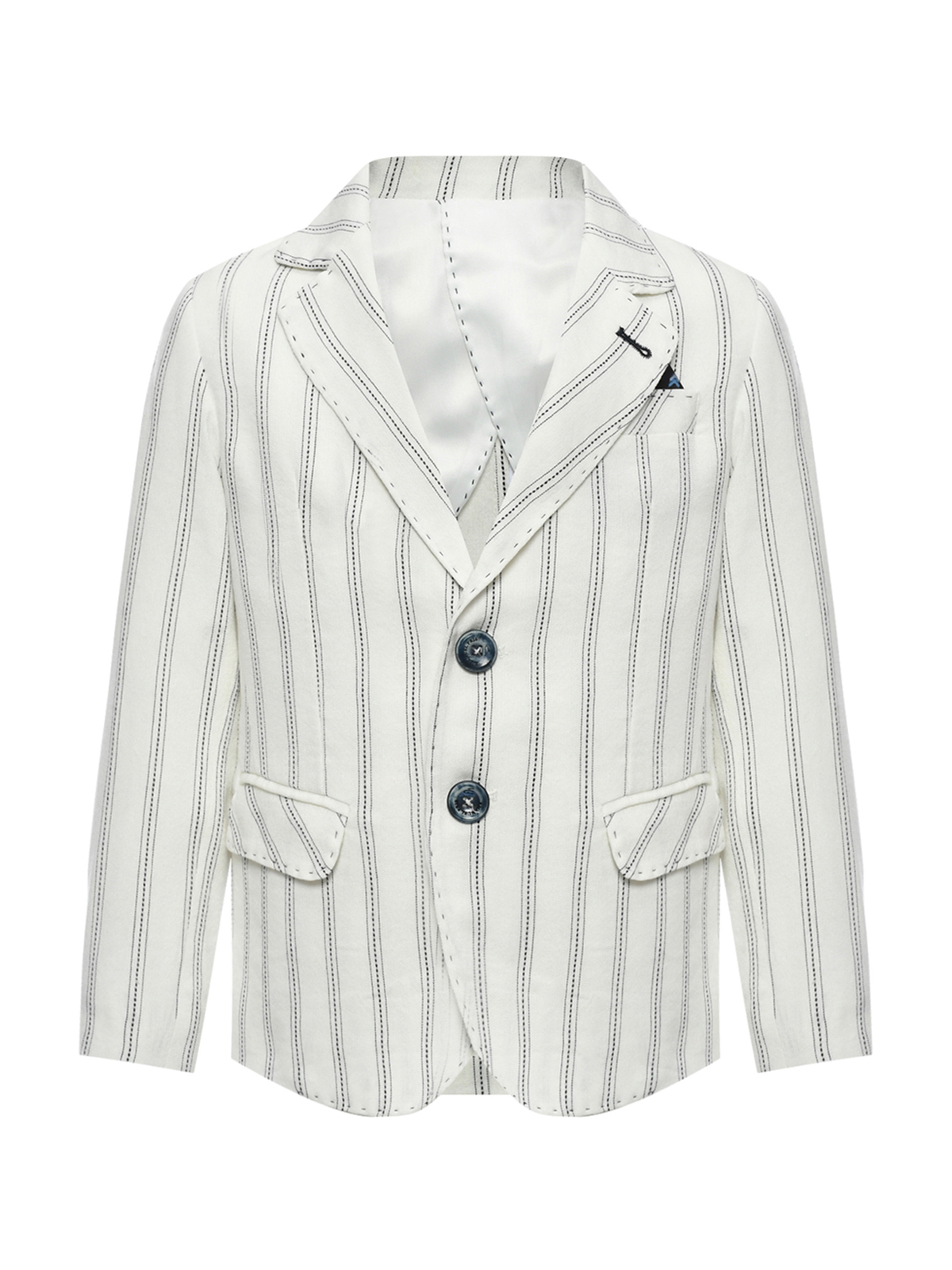 Пиджак в полоску, белый Emanuel Pris
