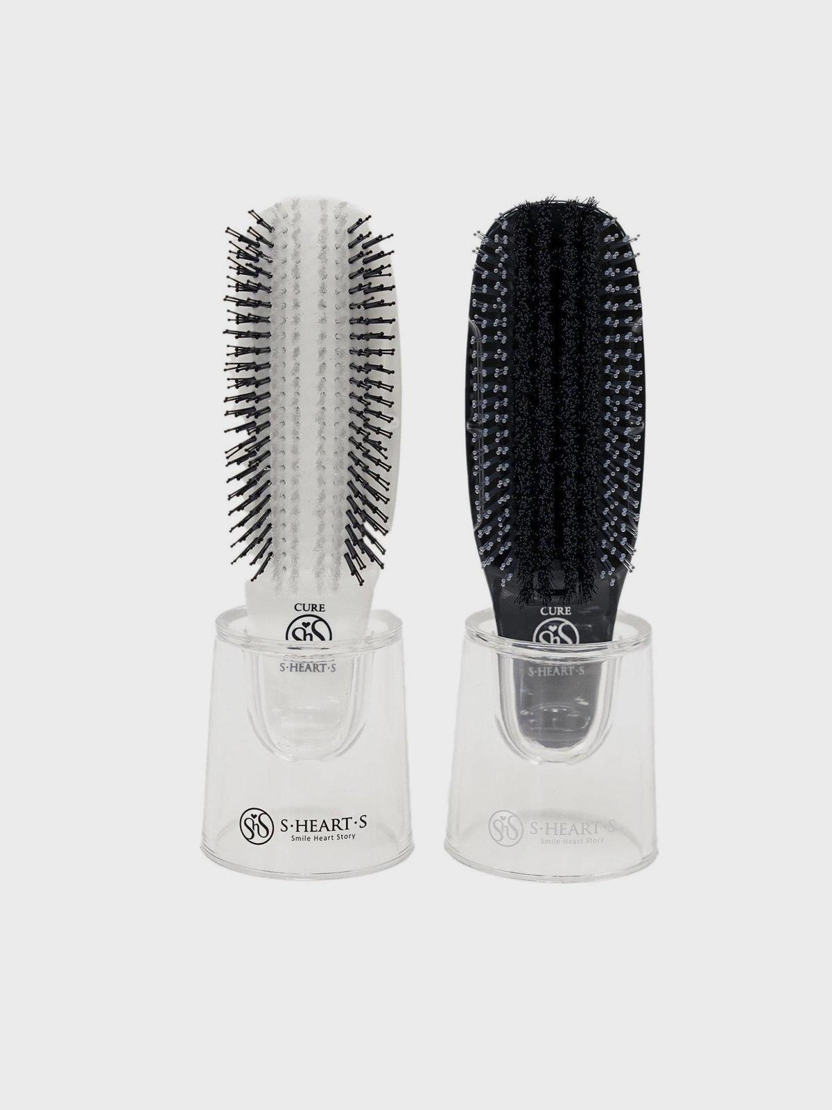 Расческа S-heart-S Scalp Brush Cure Prof (черная)