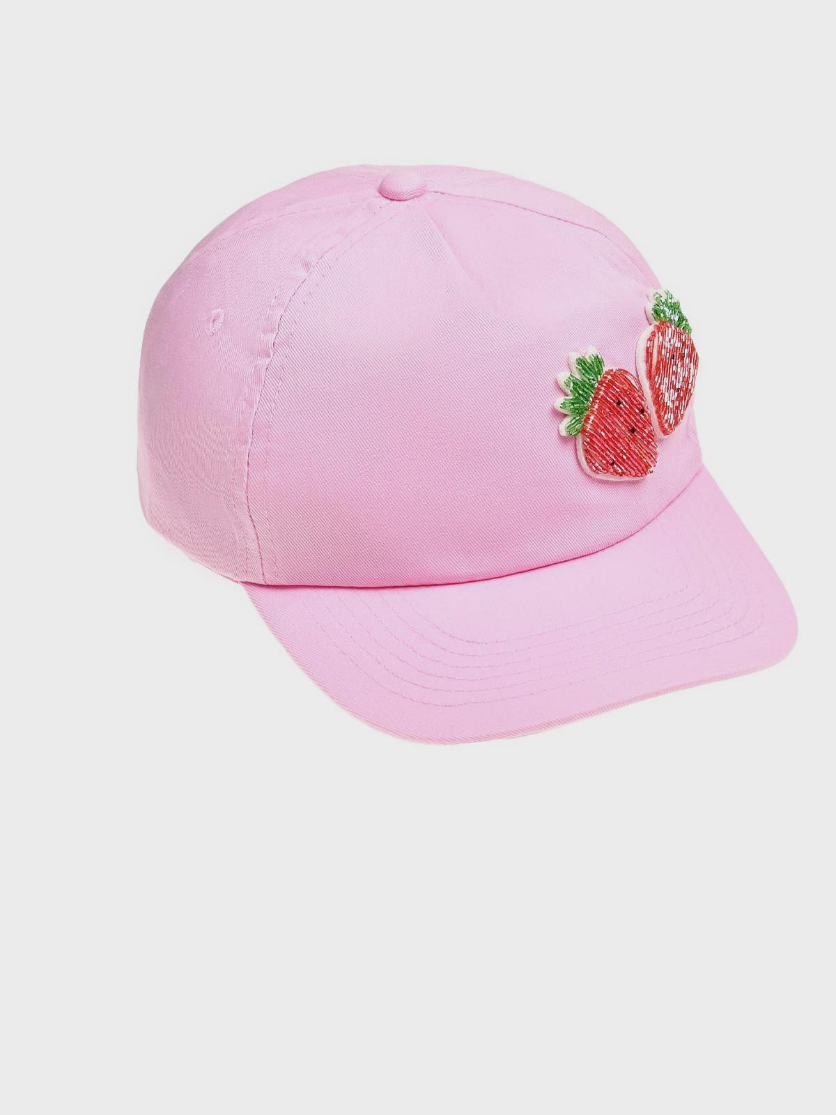 Кепка с нашивками "клубника" Regina