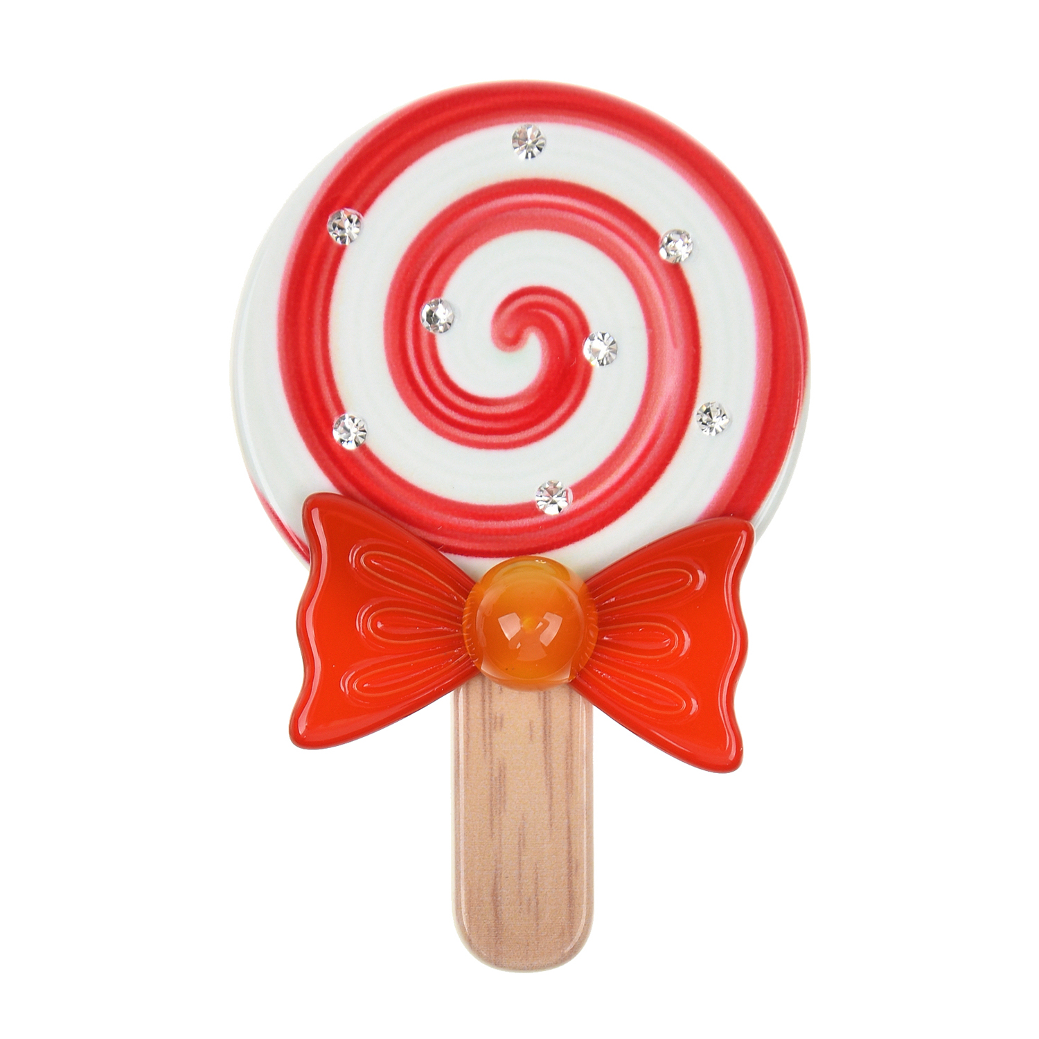 Заколка &quot;Мороженое&quot;, красный Rena Chris
