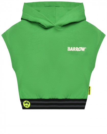 Топ с капюшоном, зеленый Barrow | Фото 1