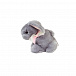 Мягкая игрушка Кролик сидячий натуральный мех, 16см Carolon | Фото 4
