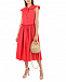 Красное приталенное платье Vivetta | Фото 3