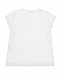 Белая футболка с цветочным принтом Monnalisa | Фото 2