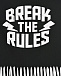 Топ с надписью &quot;Break the rules&quot; Yporque | Фото 3