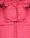 Красное пальто в гусиную лапку Emporio Armani | Фото 4