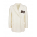 Белый пиджак с поясом Brunello Cucinelli | Фото 1