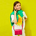 Сумка малинового цвета, 17x12x6 см Karl Lagerfeld kids | Фото 2