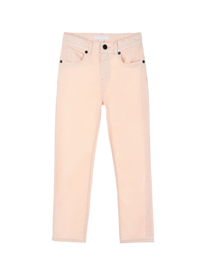 Розовые джинсы с вышивкой Burberry | Фото 1