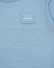 Голубая базовая футболка Dolce&Gabbana | Фото 3