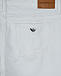 Белые джинсы прямого кроя Emporio Armani | Фото 3