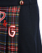 Юбка-шорты с принтом в клетку Dolce&Gabbana | Фото 4