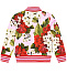 Куртка спортивная с принтом &quot;Герань&quot; Dolce&Gabbana | Фото 2