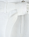Белые шорты с поясом-лентой Parosh | Фото 6