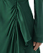 Платье зеленого цвета с драпировкой Alberta Ferretti | Фото 10