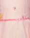 Платье из органзы с цветочным принтом, светло-розовое Eirene | Фото 3