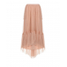 Асимметричная розовая юбка  | Фото 1