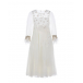 Белое платье с перьями  | Фото 1