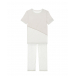 Пижама: футболка и шорты, белый AMIKI | Фото 1