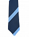 Синий галстук в голубую полоску Aletta | Фото 5