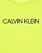 Салатовая футболка с логотипом Calvin Klein | Фото 4