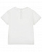 Белая футболка с квадратным лого Emporio Armani | Фото 2
