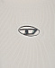 Топ без рукавов с металлическим лого, белый Diesel | Фото 5