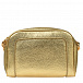 Золотистая сумка с декоративным карманом Balmain | Фото 3