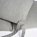 Защита для детской кроватки (бампер универсальный)&quot;Soft Cotton&quot; (Серо-оливковый) PERINA | Фото 7