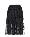 Черная многослойная юбка Stella McCartney | Фото 2