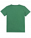Зеленая футболка с логотипом Moncler | Фото 2