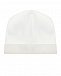 Белая шапка с принтом &quot;мишка&quot; Moschino | Фото 3