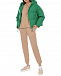 Зеленая короткая куртка Yves Salomon | Фото 2