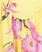 Желтое платье с цветочным принтом No. 21 | Фото 4