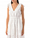 Белое платье без рукавов MSGM | Фото 5