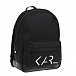 Черный рюкзак с контрастным лого Karl Lagerfeld kids | Фото 2