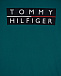 Бирюзовая футболка с логотипом Tommy Hilfiger | Фото 3