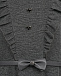 Серый сарафан с рюшами Monnalisa | Фото 3
