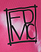 Толстовка-худи цвета фуксии с принтом тай-дай Forte dei Marmi Couture | Фото 7