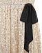 Платье из пайеток с черным бантом No. 21 | Фото 4