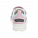 Розовые кроссовки с серой отделкой Emporio Armani | Фото 3