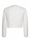 Белый пиджак с застежкой на одну пуговицу Genny | Фото 2