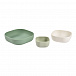 Набор посуды из 3 детских тарелок, зеленый BEABA | Фото 3