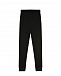 Черные спортивные брюки из хлопка Karl Lagerfeld kids | Фото 2