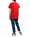 Красная футболка с аппликацией-логотипом No. 21 | Фото 3