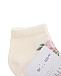 Кремовые носки с цветком La Perla | Фото 2