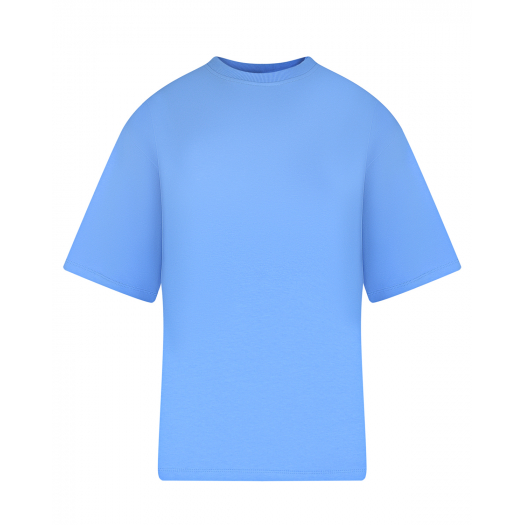 Голубая футболка oversize Dan Maralex | Фото 1