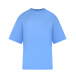 Голубая футболка oversize Dan Maralex | Фото 1