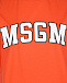 Хлопковая футболка с крупным логотипом MSGM | Фото 8