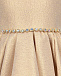 Платье золотого цвета с асимметричной юбкой Eirene | Фото 4